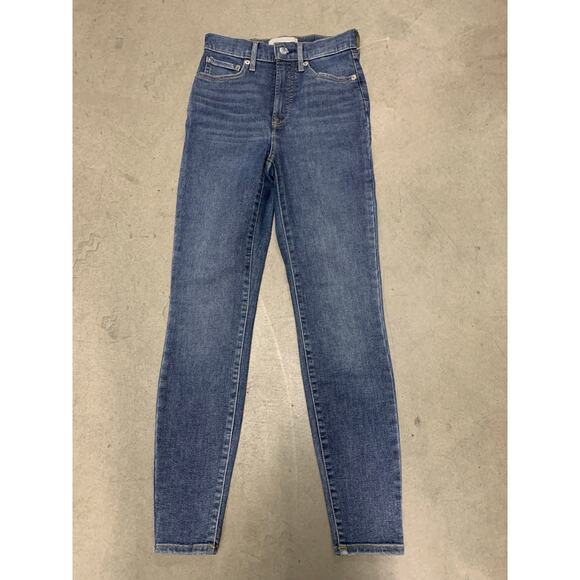 EVERLANE | The Way-High® Skinny Jean Size 25 Authentic Blue - Picture 7 of 8